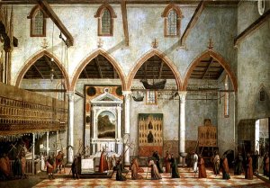 Apparition of the Crucified of Mount Ararat in the Church of Sant' Antonio di Castello, c.1512