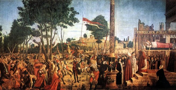 Martyrdom of the Pilgrims and the Funeral of St Ursula 1493