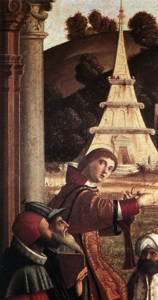 Disputation of St Stephen (detail) 1514