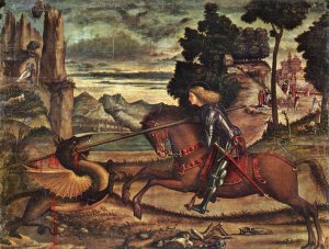 St George and the Dragon (detail 2) 1502