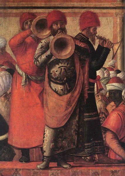 The Baptism of the Selenites (detail 1) 1507