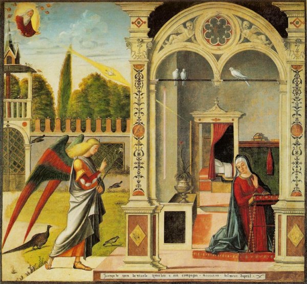 Life of the Virgin: Annunciation (Storie della Vergine: Annunciazione)