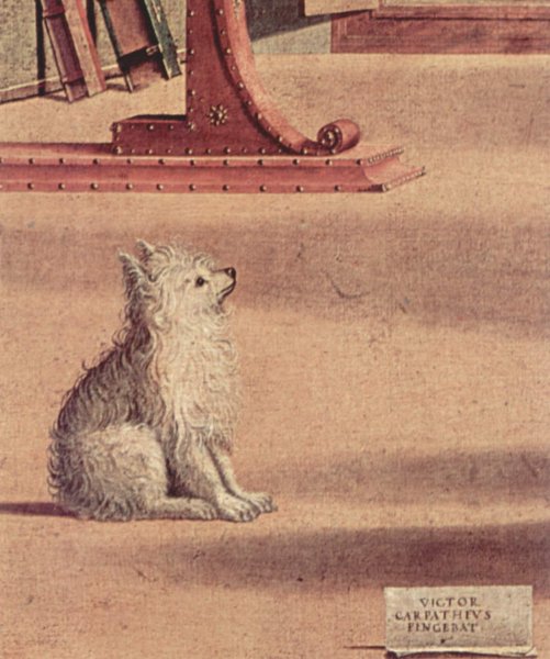 Vision of St Augustin (detail 11)