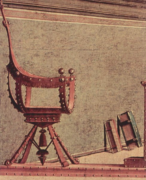 Vision of St Augustin (detail 4)