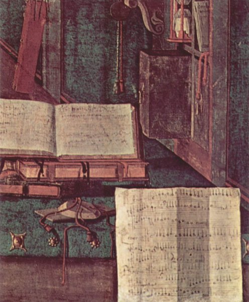 Vision of St Augustin (detail 7)