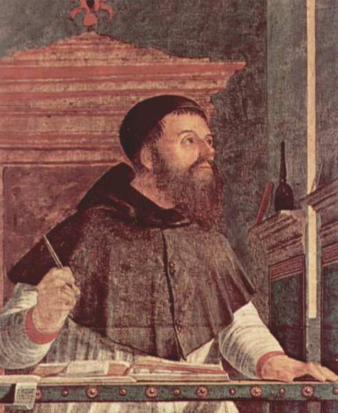 Vision of St Augustin (detail 8)